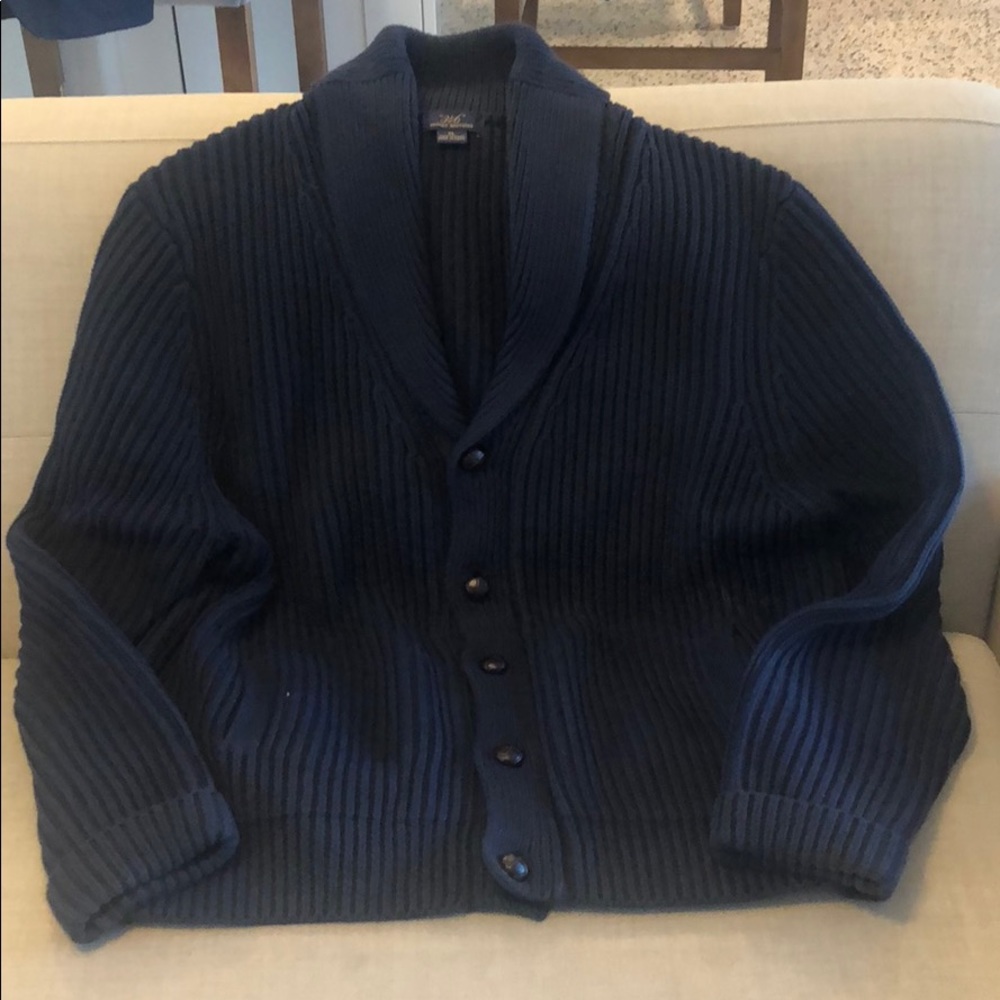 Brooks Brothers Men’s “346” Cableknit Cardigan